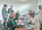 Kodim 0625/Pangandaran Gelar Pemeriksaan Kesehatan Bagi Personil
