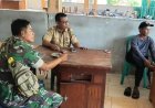 Babinsa Koramil 2501/Parigi Laksanakan Komsos Bersama Staf Desa Cintakarya